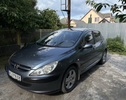 Серый Пежо 307, объемом двигателя 2 л и пробегом 350 тыс. км за 4000 $, фото 1 на Automoto.ua