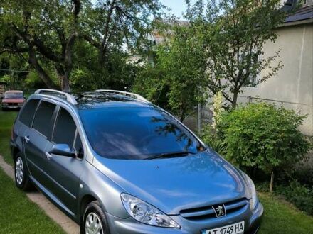 Сірий Пежо 307, об'ємом двигуна 1.59 л та пробігом 392 тис. км за 4100 $, фото 1 на Automoto.ua