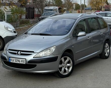 Серый Пежо 307, объемом двигателя 1.6 л и пробегом 227 тыс. км за 3650 $, фото 1 на Automoto.ua