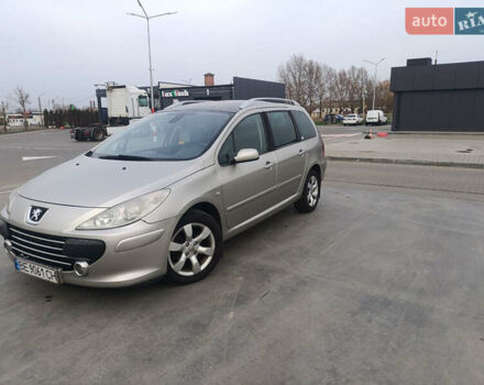 Сірий Пежо 307, об'ємом двигуна 1.56 л та пробігом 340 тис. км за 4500 $, фото 1 на Automoto.ua