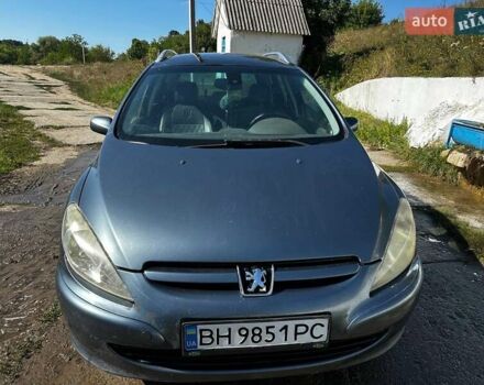Серый Пежо 307, объемом двигателя 2 л и пробегом 325 тыс. км за 3500 $, фото 1 на Automoto.ua