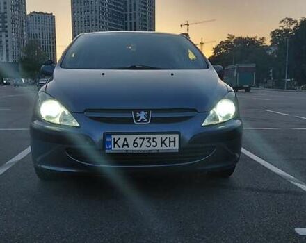 Серый Пежо 307, объемом двигателя 1.59 л и пробегом 229 тыс. км за 4300 $, фото 1 на Automoto.ua