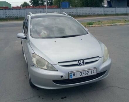 Сірий Пежо 307, об'ємом двигуна 1.6 л та пробігом 244 тис. км за 3300 $, фото 1 на Automoto.ua