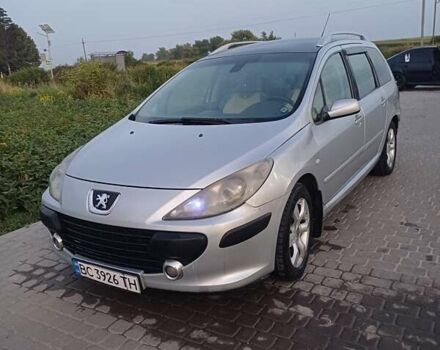 Сірий Пежо 307, об'ємом двигуна 2 л та пробігом 340 тис. км за 3700 $, фото 1 на Automoto.ua