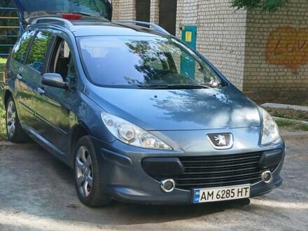 Сірий Пежо 307, об'ємом двигуна 2.01 л та пробігом 229 тис. км за 4900 $, фото 1 на Automoto.ua