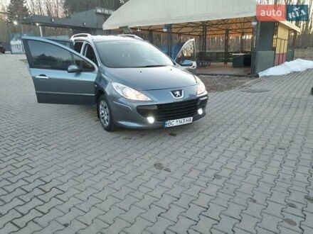 Пежо 307 2006 у Трускавце на Automoto.ua Сірий Пежо 307, об'ємом двигуна 2 л та пробігом 200 тис. км за 3700 $, фото 1 на Automoto.ua