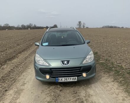 Серый Пежо 307, объемом двигателя 1.6 л и пробегом 338 тыс. км за 4500 $, фото 1 на Automoto.ua