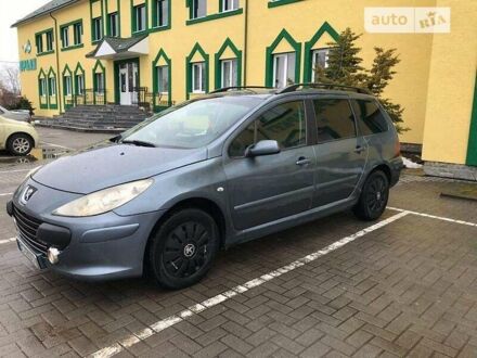 Сірий Пежо 307, об'ємом двигуна 1.6 л та пробігом 313 тис. км за 4300 $, фото 1 на Automoto.ua