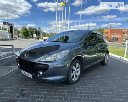 Серый Пежо 307, объемом двигателя 2 л и пробегом 196 тыс. км за 4400 $, фото 1 на Automoto.ua