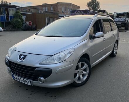 Серый Пежо 307, объемом двигателя 2 л и пробегом 1 тыс. км за 4200 $, фото 1 на Automoto.ua