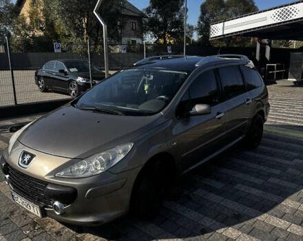 Сірий Пежо 307, об'ємом двигуна 1.6 л та пробігом 339 тис. км за 3800 $, фото 1 на Automoto.ua