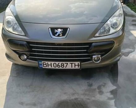 Серый Пежо 307, объемом двигателя 2 л и пробегом 310 тыс. км за 5300 $, фото 1 на Automoto.ua