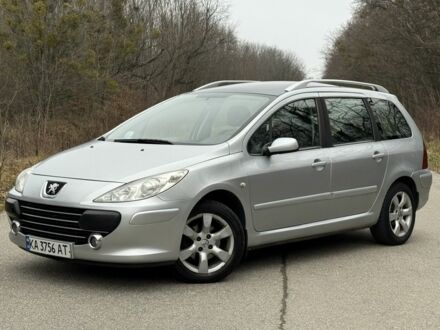 Серый Пежо 307, объемом двигателя 2 л и пробегом 220 тыс. км за 4150 $, фото 1 на Automoto.ua