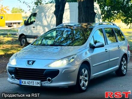 Серый Пежо 307, объемом двигателя 2 л и пробегом 200 тыс. км за 3700 $, фото 1 на Automoto.ua