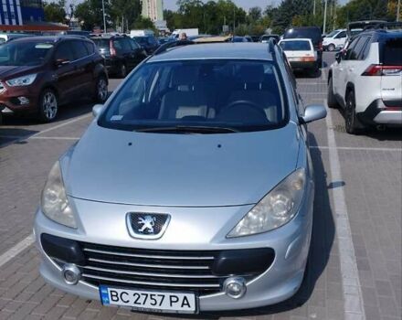 Сірий Пежо 307, об'ємом двигуна 1.56 л та пробігом 295 тис. км за 4500 $, фото 1 на Automoto.ua