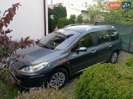 Сірий Пежо 307, об'ємом двигуна 1.6 л та пробігом 273 тис. км за 4190 $, фото 1 на Automoto.ua