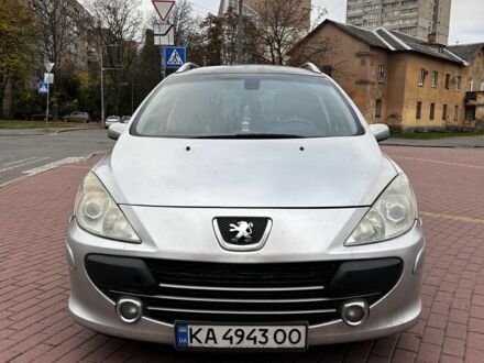 Серый Пежо 307, объемом двигателя 1.6 л и пробегом 279 тыс. км за 4250 $, фото 1 на Automoto.ua
