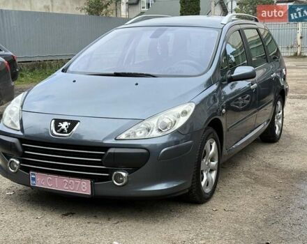Серый Пежо 307, объемом двигателя 1.6 л и пробегом 232 тыс. км за 4900 $, фото 1 на Automoto.ua