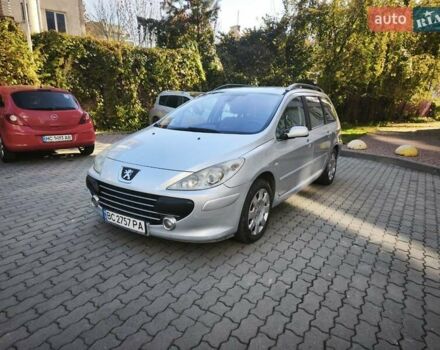 Пежо 307 2007 в Львове на Automoto.ua Серый Пежо 307, объемом двигателя 1.6 л и пробегом 296 тыс. км за 4800 $, фото 1 на Automoto.ua