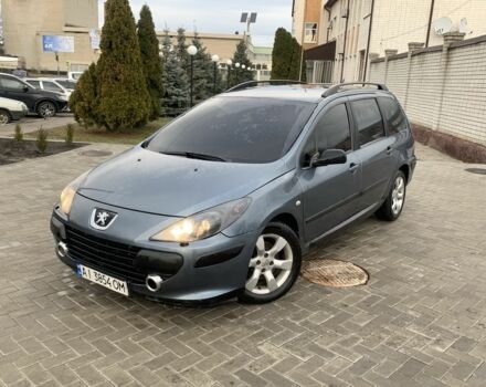 Сірий Пежо 307, об'ємом двигуна 1.6 л та пробігом 340 тис. км за 3550 $, фото 1 на Automoto.ua