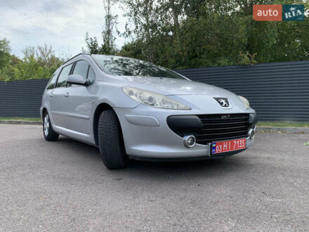 Серый Пежо 307, объемом двигателя 1.6 л и пробегом 256 тыс. км за 4500 $, фото 1 на Automoto.ua