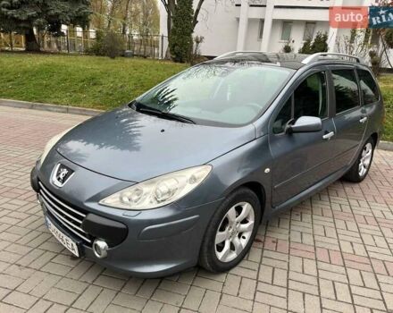 Серый Пежо 307, объемом двигателя 1.6 л и пробегом 239 тыс. км за 4750 $, фото 1 на Automoto.ua