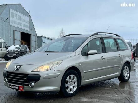 Сірий Пежо 307, об'ємом двигуна 1.6 л та пробігом 208 тис. км за 4190 $, фото 1 на Automoto.ua