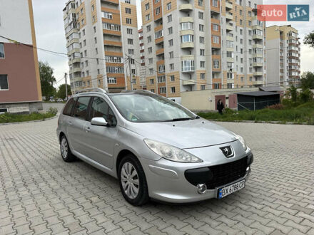 Пежо 307 2008 в Хмельницком на Automoto.ua Серый Пежо 307, объемом двигателя 1.6 л и пробегом 186 тыс. км за 5000 $, фото 1 на Automoto.ua