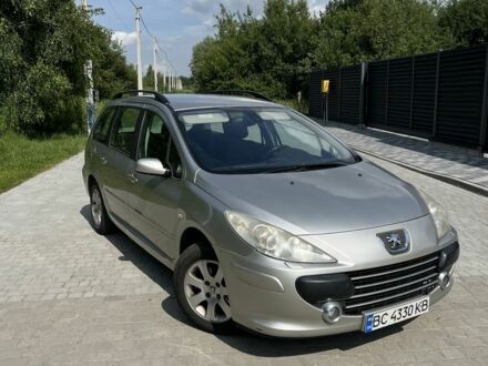 Сірий Пежо 307, об'ємом двигуна 1.6 л та пробігом 208 тис. км за 3900 $, фото 1 на Automoto.ua