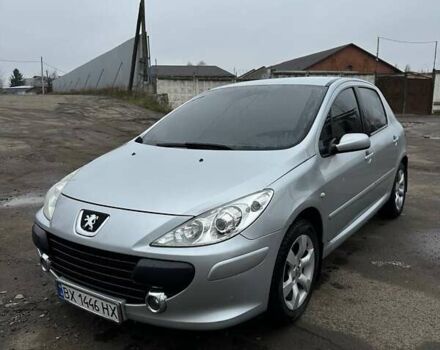 Серый Пежо 307, объемом двигателя 2 л и пробегом 220 тыс. км за 4900 $, фото 1 на Automoto.ua