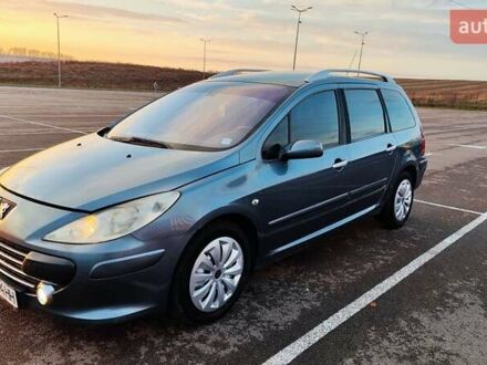 Серый Пежо 307, объемом двигателя 2 л и пробегом 365 тыс. км за 3900 $, фото 1 на Automoto.ua