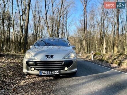 Пежо 307 2008 у Луцьку на Automoto.ua Сірий Пежо 307, об'ємом двигуна 1.56 л та пробігом 317 тис. км за 4900 $, фото 1 на Automoto.ua