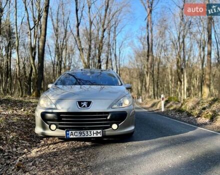 Сірий Пежо 307, об'ємом двигуна 1.56 л та пробігом 317 тис. км за 4900 $, фото 1 на Automoto.ua