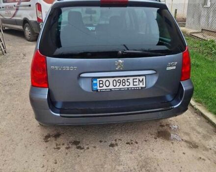 Сірий Пежо 307, об'ємом двигуна 1.59 л та пробігом 265 тис. км за 4200 $, фото 1 на Automoto.ua