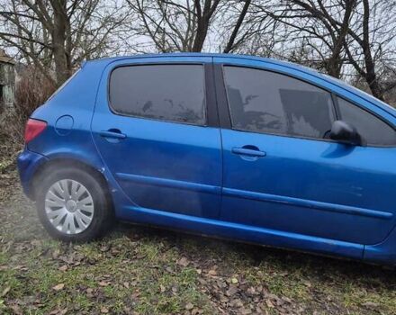 Синий Пежо 307, объемом двигателя 1.4 л и пробегом 286 тыс. км за 1950 $, фото 7 на Automoto.ua