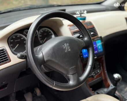Синій Пежо 307, об'ємом двигуна 2 л та пробігом 296 тис. км за 3590 $, фото 10 на Automoto.ua