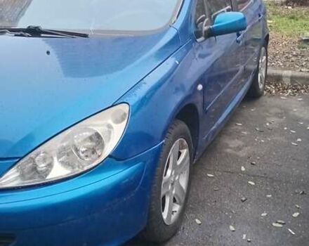 Синій Пежо 307, об'ємом двигуна 2 л та пробігом 428 тис. км за 1800 $, фото 2 на Automoto.ua