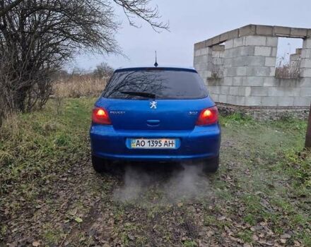 Синий Пежо 307, объемом двигателя 1.4 л и пробегом 286 тыс. км за 1950 $, фото 4 на Automoto.ua