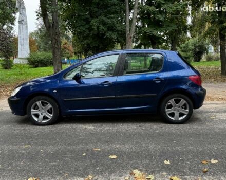 Синій Пежо 307, об'ємом двигуна 2 л та пробігом 296 тис. км за 3590 $, фото 7 на Automoto.ua