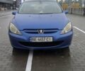 Синий Пежо 307, объемом двигателя 2 л и пробегом 176 тыс. км за 3200 $, фото 1 на Automoto.ua