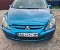 Синий Пежо 307, объемом двигателя 2 л и пробегом 312 тыс. км за 3200 $, фото 1 на Automoto.ua