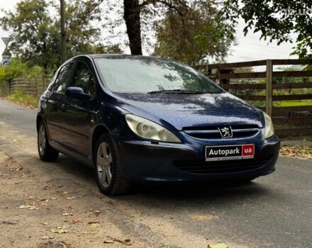 Синій Пежо 307, об'ємом двигуна 2 л та пробігом 296 тис. км за 3590 $, фото 2 на Automoto.ua