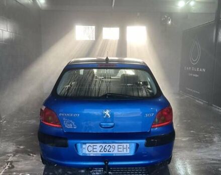 Синий Пежо 307, объемом двигателя 1.59 л и пробегом 255 тыс. км за 2950 $, фото 2 на Automoto.ua