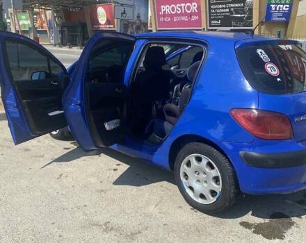 Синій Пежо 307, об'ємом двигуна 1.59 л та пробігом 370 тис. км за 3700 $, фото 8 на Automoto.ua