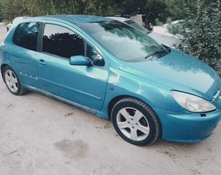 Синий Пежо 307, объемом двигателя 1 л и пробегом 300 тыс. км за 2200 $, фото 2 на Automoto.ua