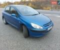 Синий Пежо 307, объемом двигателя 2 л и пробегом 136 тыс. км за 4000 $, фото 1 на Automoto.ua