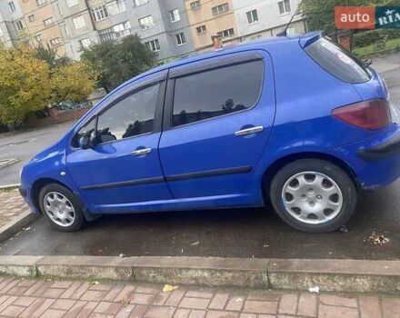 Синій Пежо 307, об'ємом двигуна 1.59 л та пробігом 370 тис. км за 3700 $, фото 3 на Automoto.ua