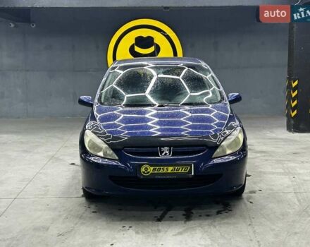 Синій Пежо 307, об'ємом двигуна 2 л та пробігом 260 тис. км за 3900 $, фото 1 на Automoto.ua