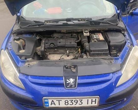 Синій Пежо 307, об'ємом двигуна 1.59 л та пробігом 370 тис. км за 3700 $, фото 2 на Automoto.ua