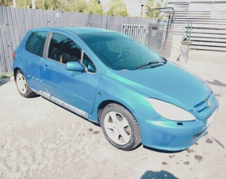 Синий Пежо 307, объемом двигателя 1 л и пробегом 300 тыс. км за 2200 $, фото 10 на Automoto.ua
